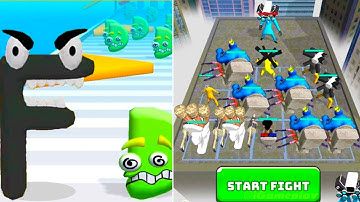 Max Level Merge Alphabet Lore Run vs Merge Skibidi Toilet