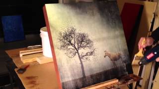 Sis - Photographic Encaustic Time Lapse
