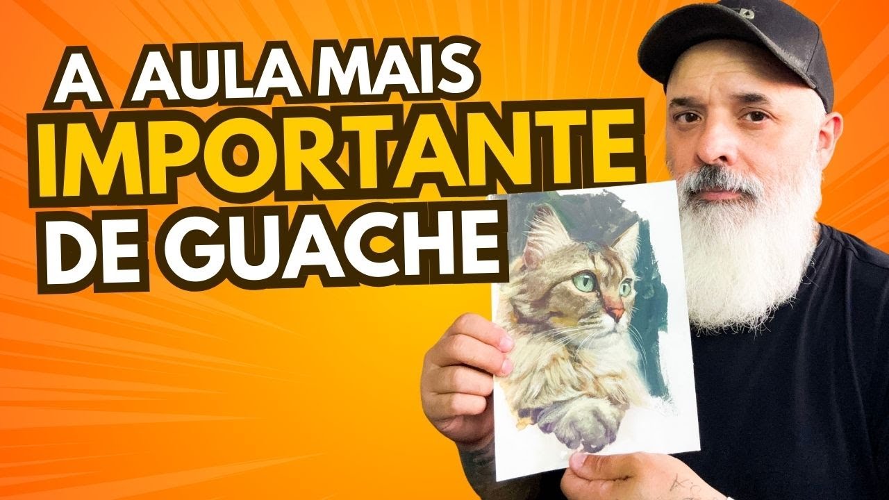 Pinceladas sobrepostas no guache. Você sabe fazer?