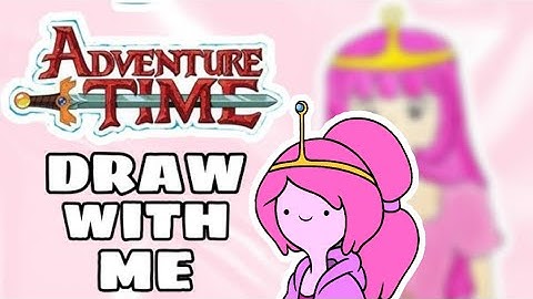 PRINCESS BUBBLEGUM OF ADVENTURE TIME | DRAW WITH ME | HOW TO DRAW PRINCESS BUBBLEGUM | EYSARTSY