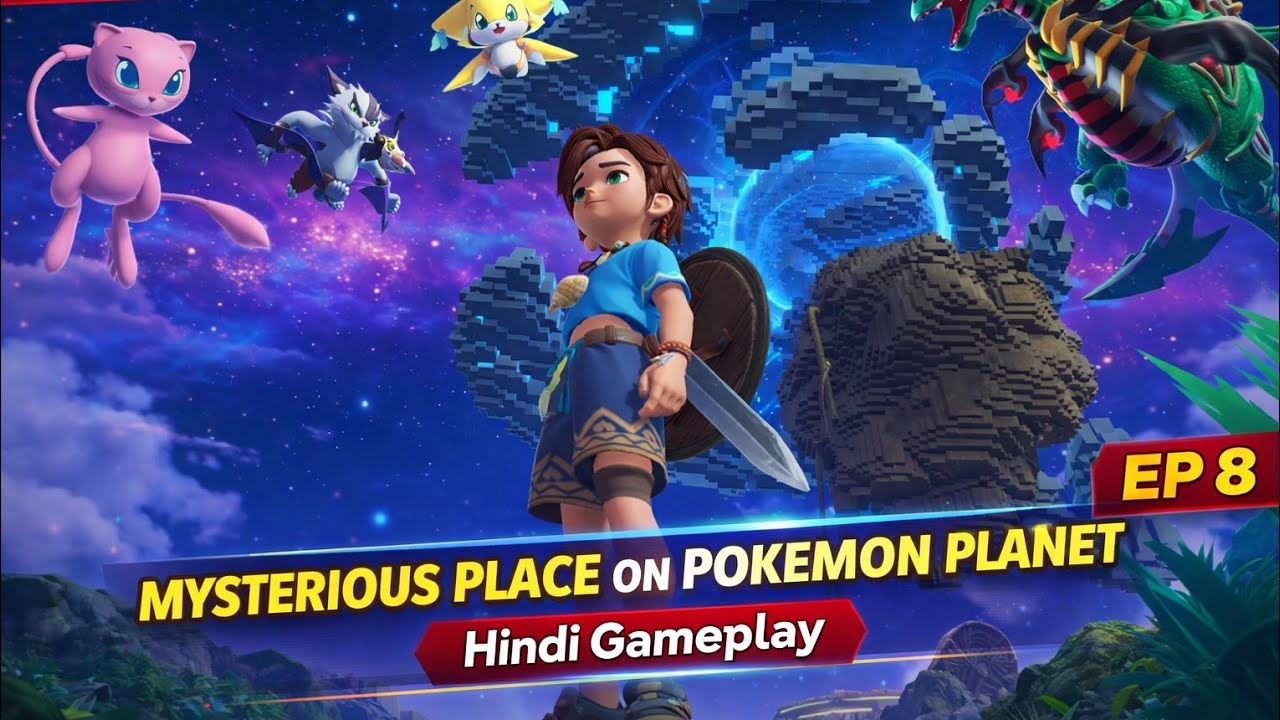 Mysterious Place on Pokémon Planet 😱 | PalWorld Type Game| Lightus Hindi Gameplay EP8