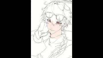 Time lapse Illustration making OC #timelapse #illustration #clipstudiopaint #huion