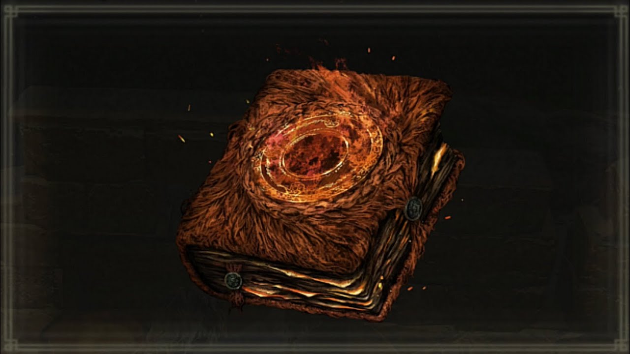 Giants Prayerbook - Cool Fire Spells - Giantsflame Take Thee - Flame, Fall Upon Them - Elden Ring