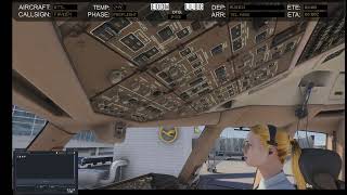 FS2024 Flug mit B77L und BeyondATC ( München - Tel Aviv ) German Stream