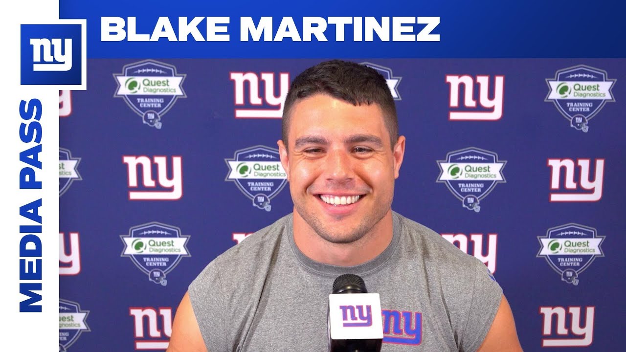 Blake Martinez Excited for the Fans: 'It's going to be special' | New York Giants