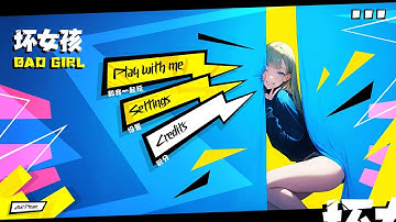 Bad Girl - Anime Game UI