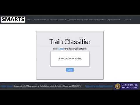 Upload Data and Train a Personalized Activity based (Reddit only) Classifier.