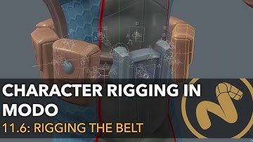 Character Rigging in Modo | Part 11.6: Rigging the Belt