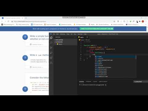 100 JS Interview Questions - #9: Write a sum method invoked as sum(x, y) or sum(x)(y)