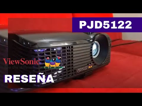 Reseña del Proyector DLP ViewSonic PJD5122 Reconstruido