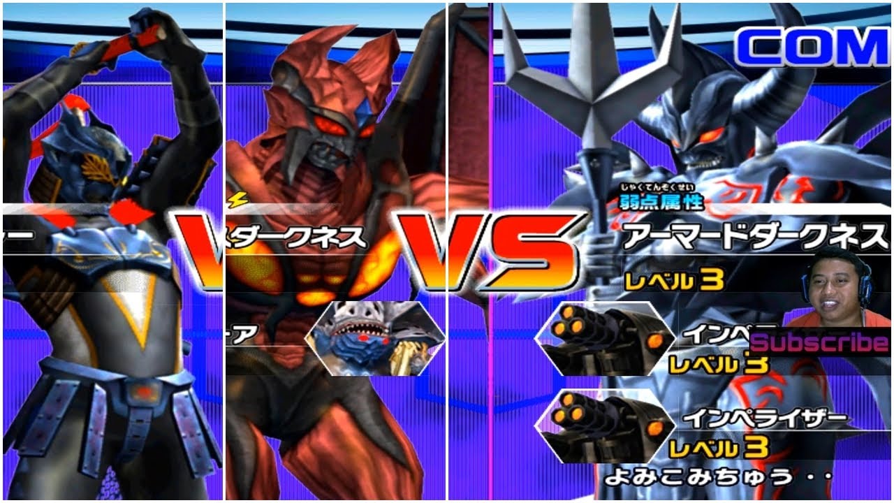 Daikaijuu Battle: Ultra Coliseum DX ( Story 49 ) - Zamsher & Neo Chaos Darkness Vs Armored Darkness