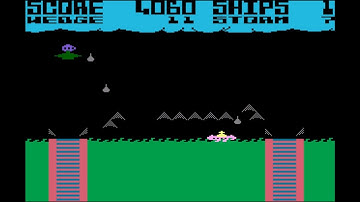 Atari 8-Bit Game Play, Slime