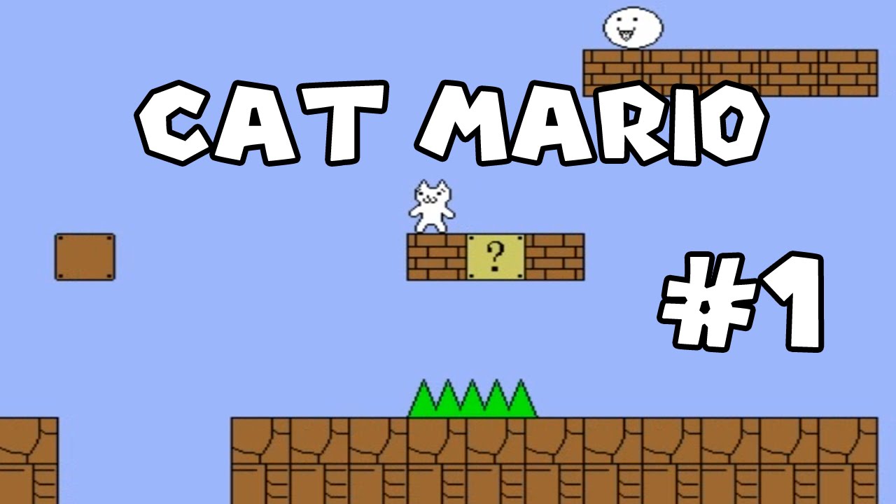 Cat Mario или Syobon Action #1 - Сплошная пытка