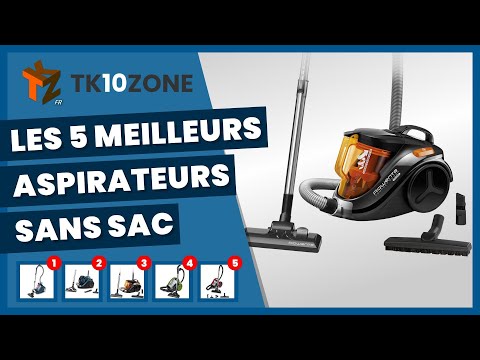 Les 5 meilleurs aspirateurs sans sac