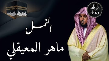 ماهر المعيقلي من الحرم المكي - سورة النمل (مُرتَّل)