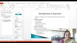 Famous Functions and Pointers || PS&FCP || CSE || KRCT Profile