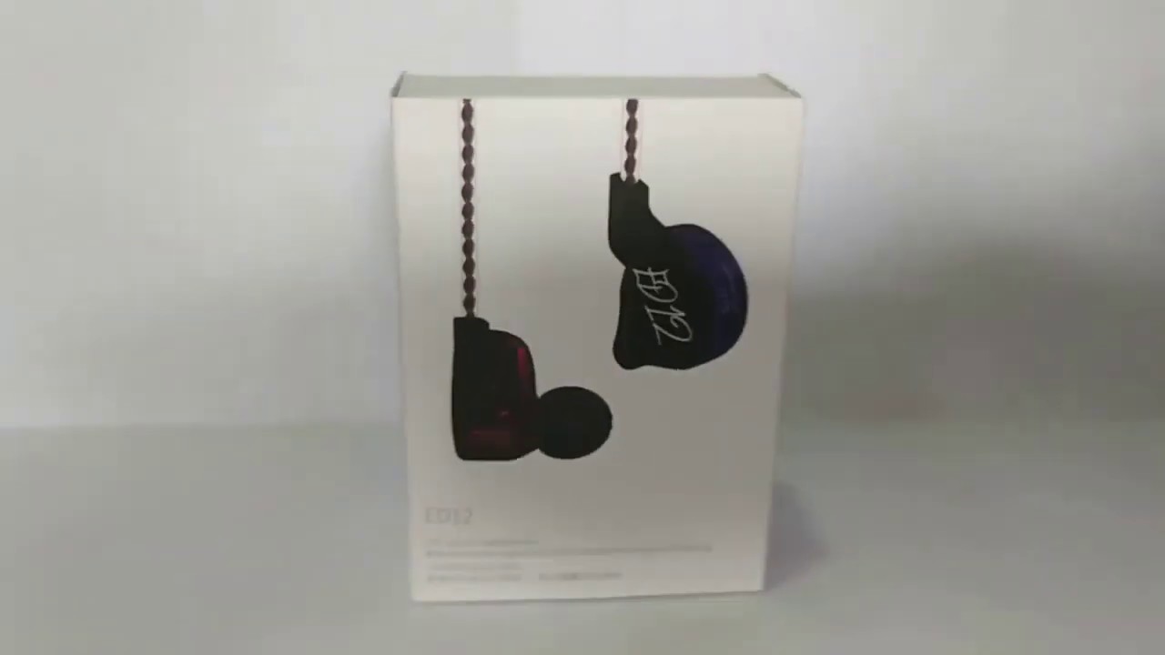Unboxing KZ ED12 (Unboxing KZ ED12)