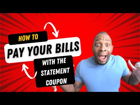 Pay Your Bills With Your Bill Statement Payment Coupon | Pay Your Bills Without Using Money