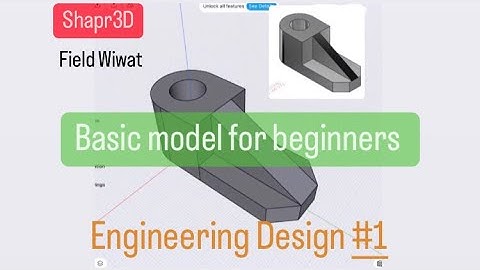 Shapr3D | 3D Modeling- Field Wiwat (episode7)