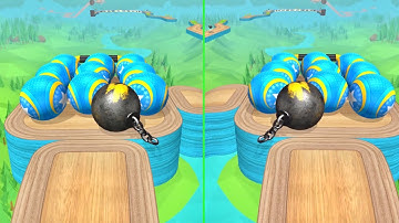 Going Balls 🏀 🌈😉Gameplay Unlock NEW BALL All Levels Walkthrough Gameplay Android, iOS V.36