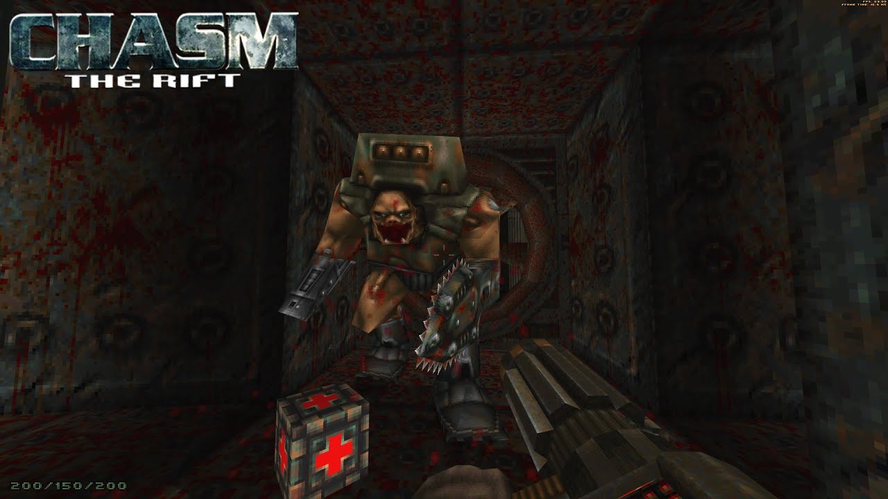 Chasm: The Rift (PanzerChasm source port) - Level 04 - The Pit of Sarcophagus | 4K/60