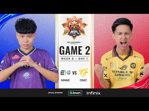 MPL PH S13 - W6D1 - MNNE vs ONIC - GAME 2