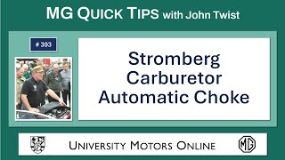 393 MG Tech | Stromberg Carburetor Automatic Choke