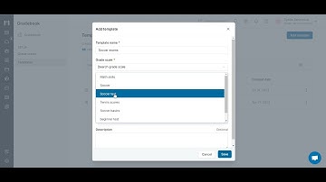 Create a grading template