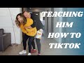Teaching Popular TikTok Dances To My Dudeson Husband!