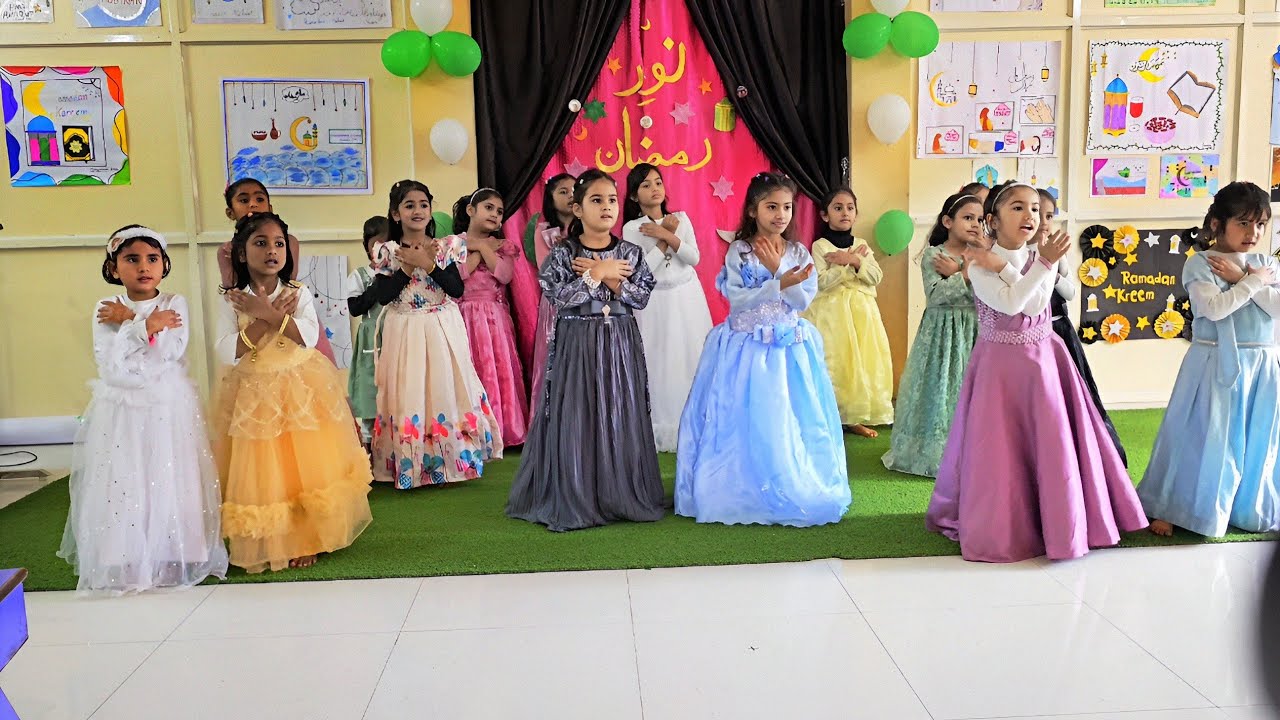 Mohabbat Hai Ramzan Action Video |RamadanSpecial | The Beautiful Naat E Paak in Iqra Public School 