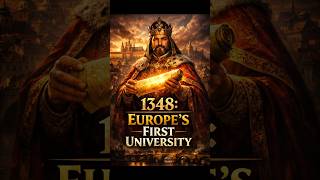 1348  The Birth of Europe’s First University #thisdayinhistory #history