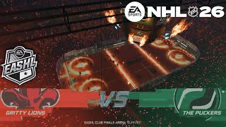 The Puckers vs. Gritty Lions - NHL 26 3v3 Playoffs RD1GM1 (1A) (S4) 4-24-26 (4K)