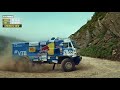 Dünyanın en tehlikeli yollarından biri olan D915'te nefes kesen yarış! Kamaz vs Ford Fiesta R5