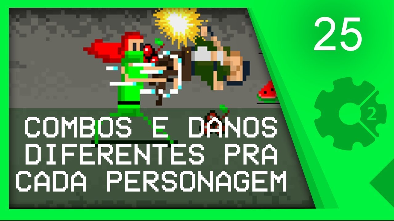 APRIMORANDO OS COMBOS DOS 4 PERSONAGENS - Curso Beat'em Up/Brawler Aula 25 [CONSTRUCT 2]