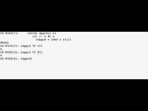 lisp-gcd.avi