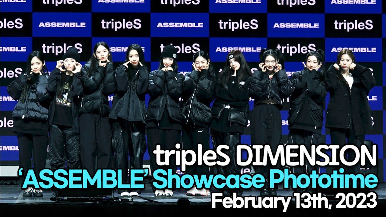 [STARsurvey] tripleS DIMENSION, ‘ASSEMBLE’ Showcase Phototime(February ...