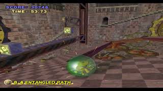 Super Monkey Ball 2 - 8-4 Entangled Path - 53.73
