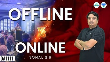 Offline vs Online || Pro & Con || Sonal Sir #gate