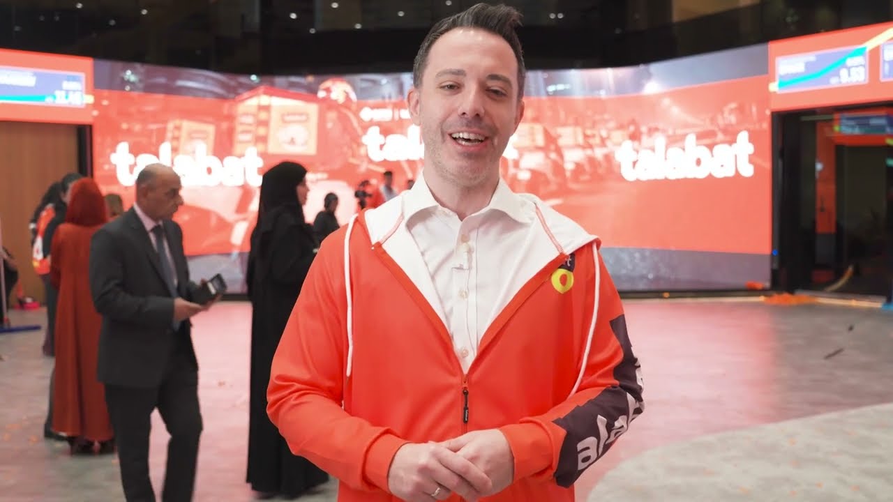 Tomaso Rodriguez, Chief Executive Officer of talabat - DFM Bell Ringing