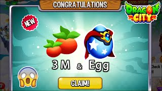 Dragon City - Claims 3 Million Foods + Homeland Dragon | DRAGON TV REWARDS 😱 screenshot 2