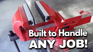 BEST Steel-Forged Bench Vise – Built to Last on Any Workbench 🎥@PureFunction