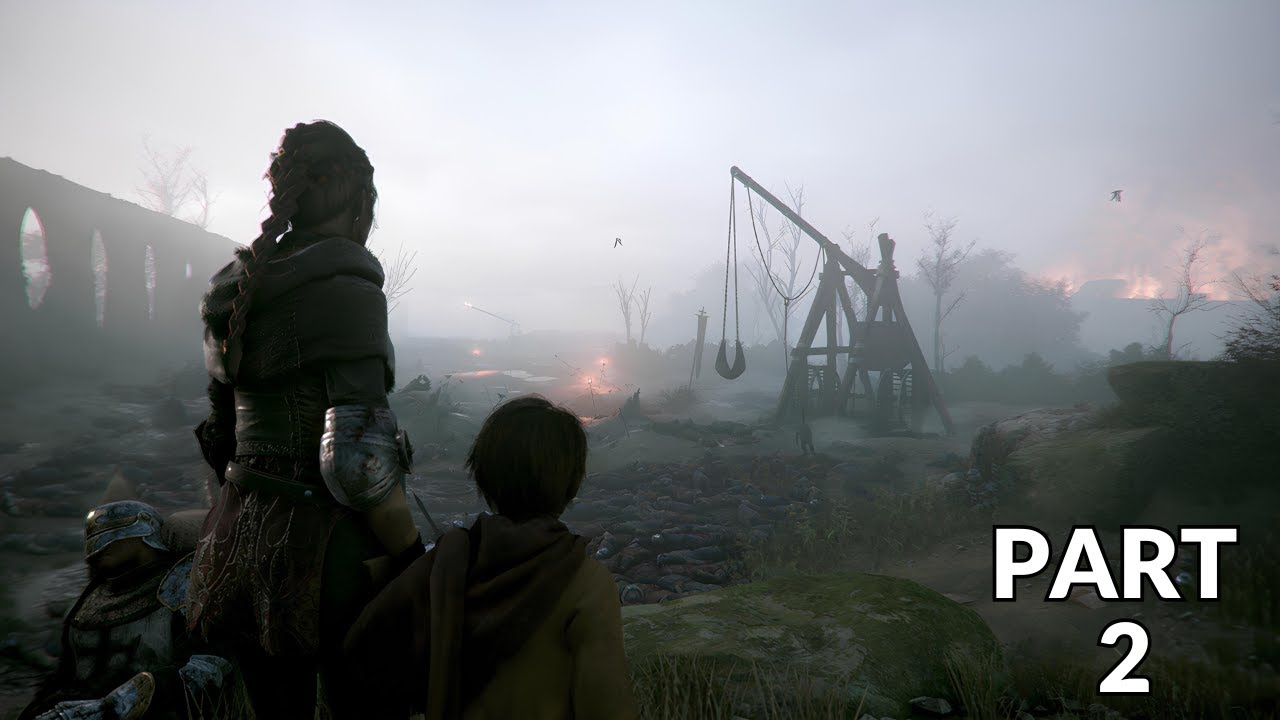 A Plague Tale Innocence Walkthrough Part 2 I LOVE RATS!!!
