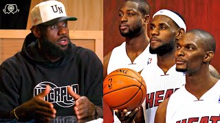 Thumbnail for LeBron James Opens Up About The Miami Heat Learning How to Win Together