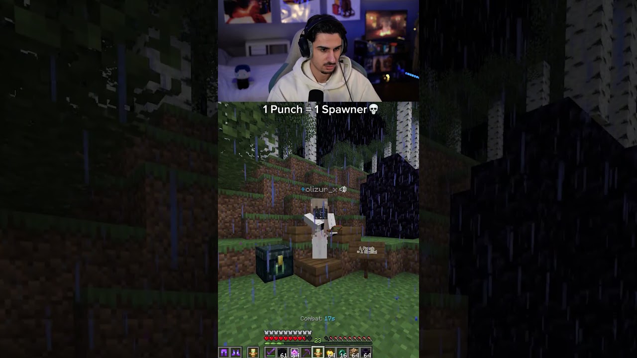 1 Punch = 1 Spawner...