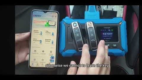 Add key for 2024 Porsche Cayenne MLB key with Keydiy KD-X4 and KD-MP miniobd.com