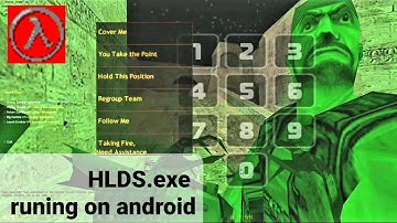 How to open cs1.6 dedicated server from android [HLDS.exe] protocol 49