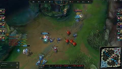 Teemo hit by Jhin Grenade in stealth