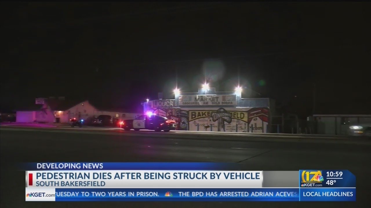Pedestrian dies after being struck by vehicle - YouTube
