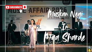 Ma Sharde | Live Performance | Muskan Negi | Music Affair 2026 | Golden Shine Trust