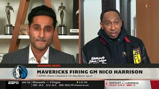 FIRST TAKE | Stephen A. reacts to Mavericks fire Nico Harrison after trading Luka Doncic to Lakers